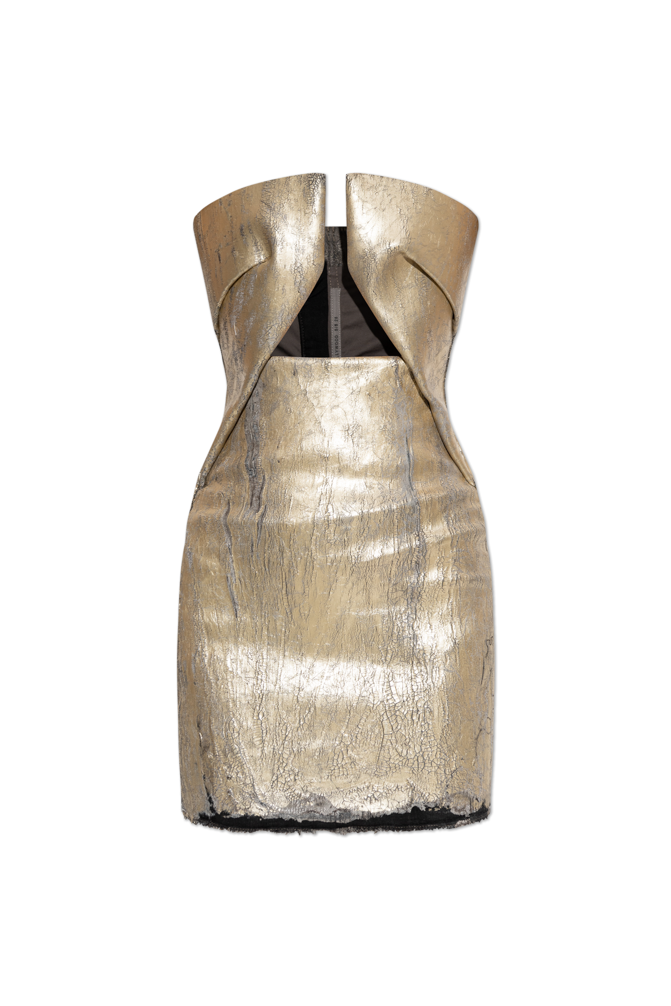 ワンピース RICK OWENS Woman Dress Gold RP01E7531SGMC 02 RICK OWENS - DRESSES - Rick Owens